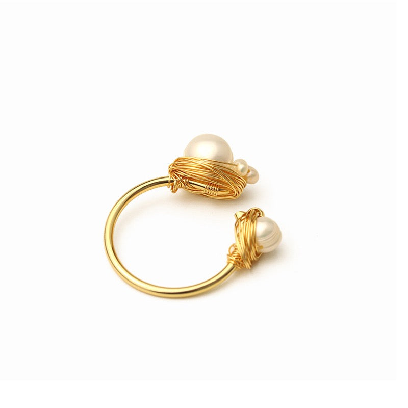 Pearl Nest Ring