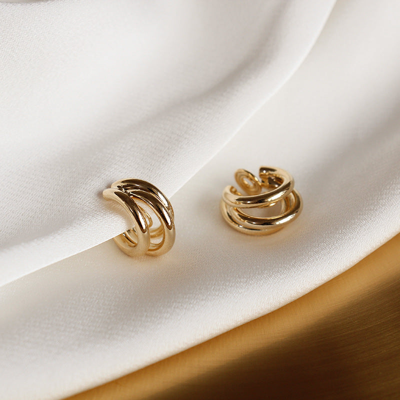 Triple Layered Earring
